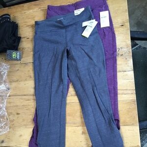 Old Navy Active ankle mid-rise go-dry  leggings. NWT. Gray XXL 16 girls S women